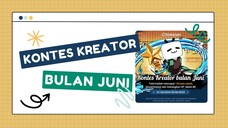 Kontes Kreator bulan Juni 2024