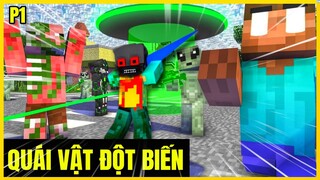 [ Lớp Học Quái Vật ] QUÁI VẬT ĐỘT BIẾN  (Phần 1) | Minecraft Animation