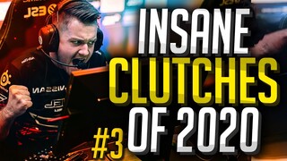 THE BEST PRO CLUTCHES OF 2020 #3! (SICK PLAYS) - CS:GO