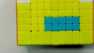 Play Tetris with a 9-level Rubik's Cube #cubestop-motion animation