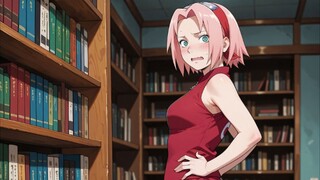 NARUTO MAIN DI PERPUSTAKAAN SAMA SAKURA