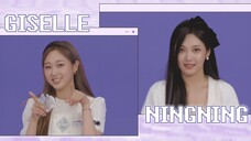 【aespa】第一节课 自我介绍!GISELLE & NINGNING | MY time, aespa!