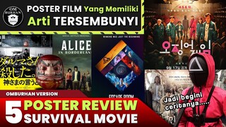 REVIEW DESAIN POSTER FILM SURVIVAL YANG LAGI HITS 📽 ADA Arti TERSEMBUYI LHO‼