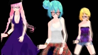 【MMD】Talk Dirty - Jason Derulo [Miku, Luka, Rin]