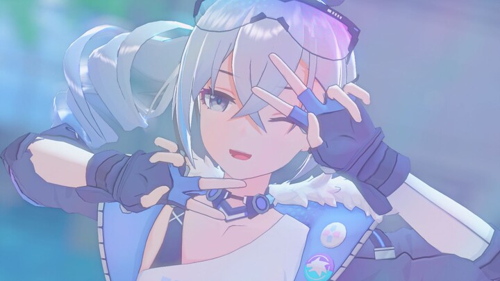 [ Honkai Impact :Starry Sky Railway/MMD] Banya reincarnated into another world and wanted to be a ha