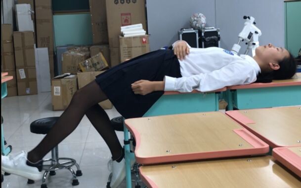[Secretary Dance] About my classmate who danced a cute home dance