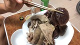 Lòng lợn luộc ngon | Thức ăn đường phố Hàn Quốc