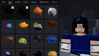 How to make naruto & Sasuke in roblox (kids)