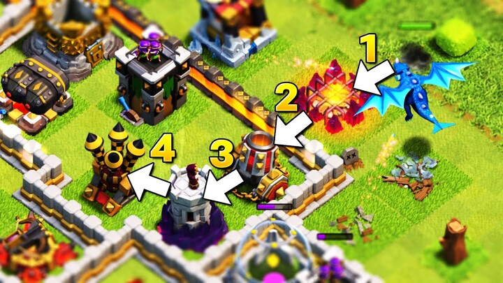 สูตรมังกรไฟฟ้า ที่คุณ(อาจ)ไม่เคยเล่น! บ้าน 11 (Clash of Clans)