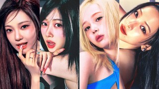 四姐妹摆pose大闹机场！【aespa】7.1日本出道第二波概念预告照公开