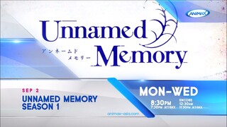[Promo]Unnamed Memory S1 | Start Sep 2, 2025 | on Animax Asia