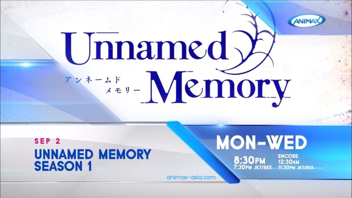 [Promo]Unnamed Memory S1 | Start Sep 2, 2025 | on Animax Asia