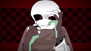 【Reprint】【Undertale AU】Baby Hotline Meme flash warning【ink sans】