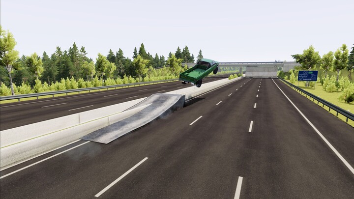 To prevent slow cars on highways, designers came up with a genius invention