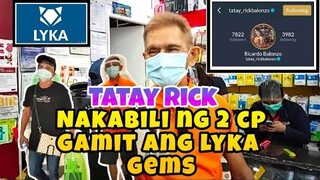 TATAY RICK NAKABILI NG CP GAMIT ANG LYKA GEMS