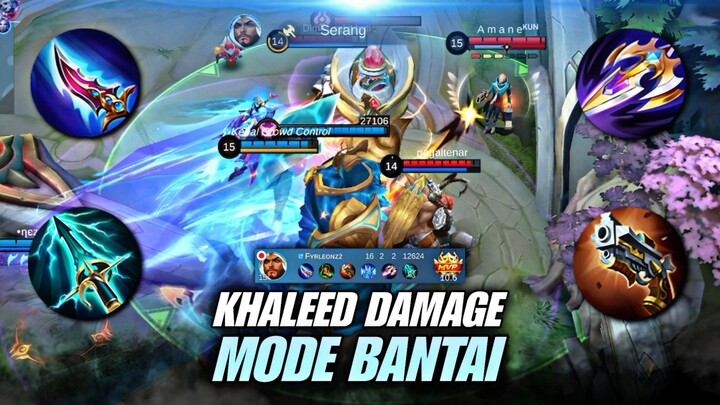 BOSEN MAIN EXP YG BADANIN TERUS?KHALEED DAMAGE SOLUSINYA