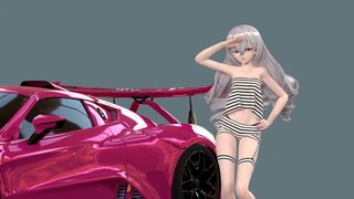 [MMD]บรอนย่าเต้นข้างรถ|<Honkai Impact 3>