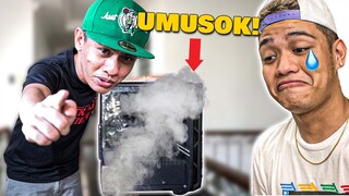 NAKU UMUSOK YUNG PC NI @Von Ordona Vlogs!!