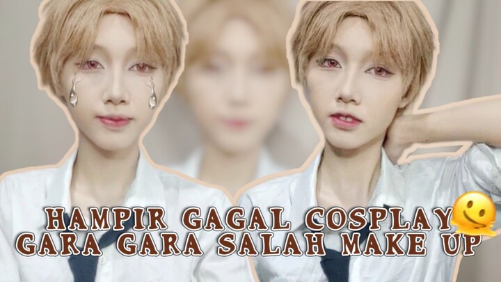 GAGAL COSPLAY CUMA GARA GARA SALAH MAKE UP?!