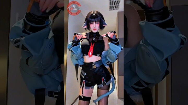 Jane Doe Kawai Dance  Zenless Zone Zero Cosplay #shorts