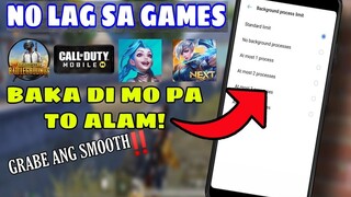 GAMER OPTIONS! Tips For Faster and Smoother Gaming Performance para sa Android Device mo!