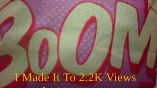 BOOM I MADE IT TO 2.33K VEIWS