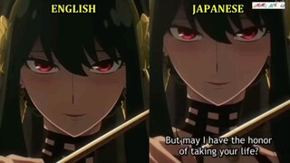 Yor Forger English vs Japanese | SPY x Family