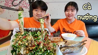 Vlog 436| Lần đầu Hoon ăn CÀ NƯỚNG MỠ HÀNH, món dân dã mà ngon mê mệt