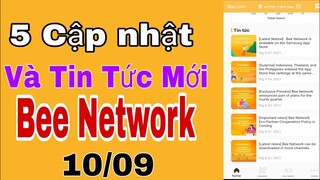 Tin Mới Bee Network ? Những Cập Nhật Tin Tức Mới Nhất  Ngày 10/09 | Nhanh TV