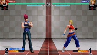 KOF15　チャンピオンvsチャンピオン　世界１位アッシュの起き攻めがガー不に近い…紅丸も隙が無い