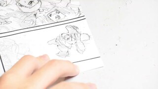 Re-creating a manga page from... Attack On Titan 進撃の巨人 #2 | Draw MANGA Practice | VICTOR STUDIO