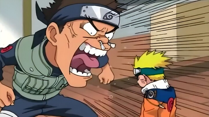 Naruto Episode 1 - Kemarahan Iruka Setelah Dibuat Mimisan Oleh Naruto