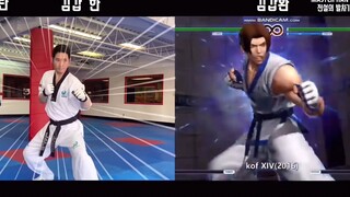 Korean Taekwondo Instructor Challenges King of Fighters's Director Kim with Phoenix Kick