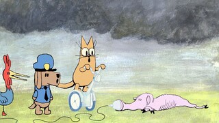 A pig powering an entire city is about to die | Award-winning absurd animation "Pig"