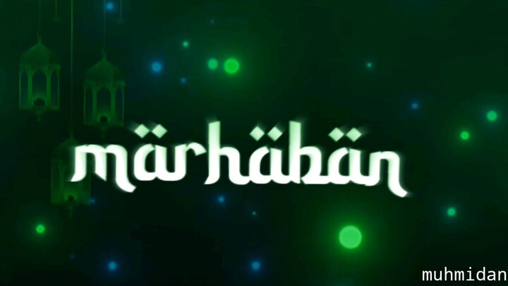 AMV TYPOGRAPHY - Ramadhan tiba