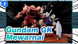 [Gundam GK] Bertarung! Mewarnai Gundam Adegan GK Dengan Pena_1