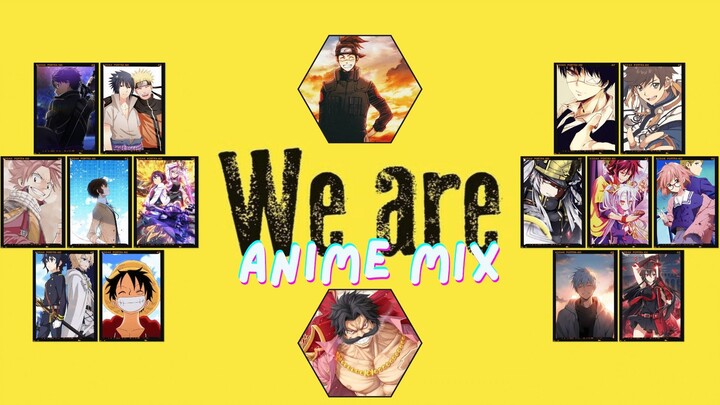 [ Cover ] We Are - One Ok Rock [ Anime mix ] by Andikent