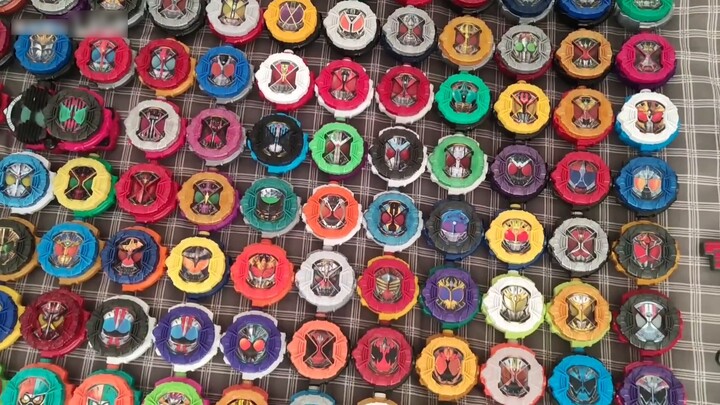 Congratulations! It took three years to finally collect all the Zi-O Knight dials