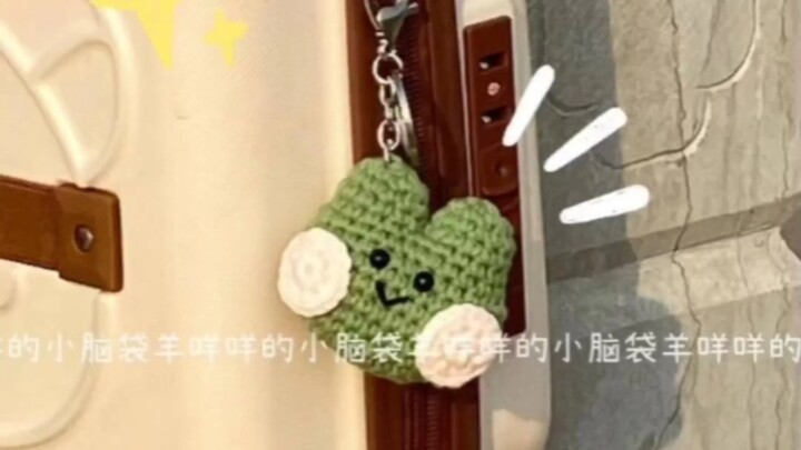 Cute Frog Pendant: Beginner-Friendly Crochet Tutorial with Detailed Step-by-Step Instructions—Perfec