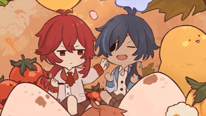 [Genshin Impact Animation] Spring Outing at Teyvat Kindergarten