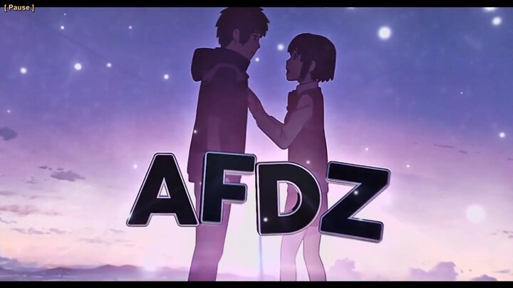 Your Name AMV Typography | Eden - Fumes