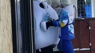 【冰墩墩】别夹了！别夹了！！！我不要面子的嘛！