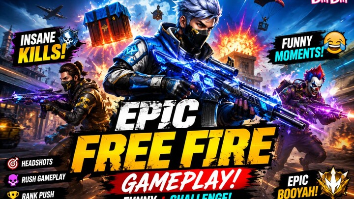 Can You Finish This Free Fire Challenge? 😱 | Epic Gameplay".