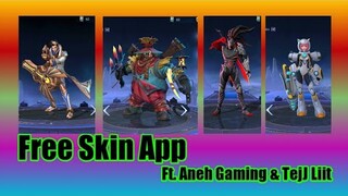 UPDATE! Free Skin Script App Tebaru by Aneh Gaming