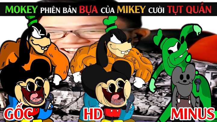 MOKEY PHIÊN BẢN BỰA CỦA MIKEY CƯỜI TỤT QUẦN / FNF VS Mokey & Grooby / SpiderGaming 2020