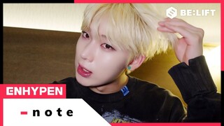 [-note] 240424 SUNOO - ENHYPEN (엔하이픈)