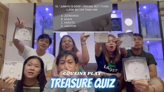COUSINS PLAY THE TREASURE QUIZ [treasure quiz that only REAL teumes can answer (+ iconic lines) 💎]