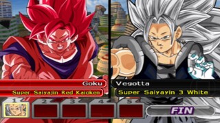 Mengerikan! Goku SSJ Red Kaioken VS Vegeta SSJ 3 White😨