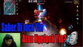 Saber Di lock Yin Atau Ngelock Yin? 🗿