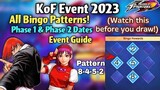 2023 KOF EVENT‼️ALL 32 PATTERNS: WHICH KOF SKINS?🤯EVENT GUIDE✏️WATCH THIS BEFORE YOU DRAW‼️